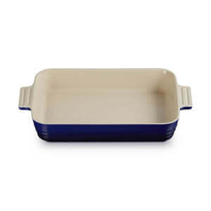 Le Creuset Indigo Stoneware Rectangular Dish 32cm